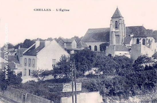 Carte postale de Chelles