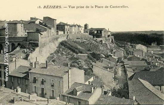 Carte postale de Béziers