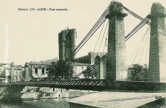 Carte postale de Agde