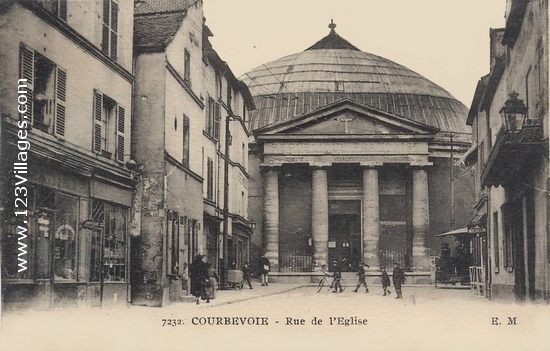 Carte postale de Courbevoie