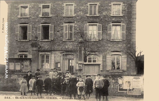 Carte postale de Saint-Genis-les-Ollières