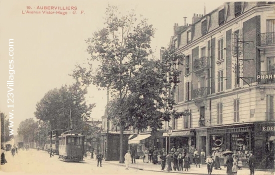 Carte postale de Aubervilliers