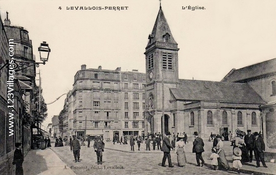 Carte postale de Levallois-Perret