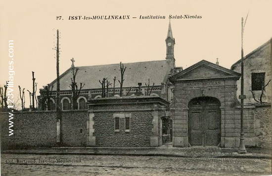 Carte postale de Issy-les-Moulineaux