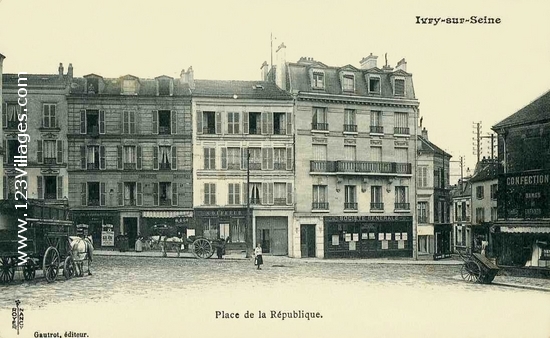 Carte postale de Ivry-sur-Seine