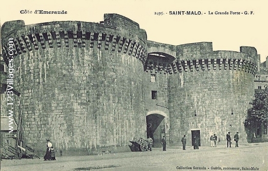 Carte postale de Saint-Malo