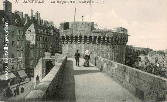 Carte postale de Saint-Malo