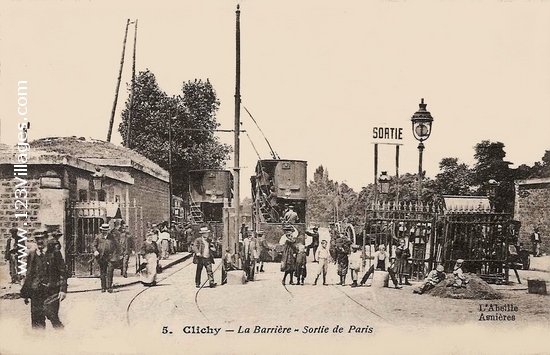 Carte postale de Clichy