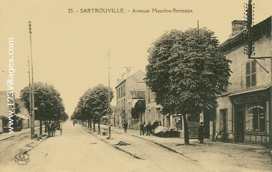 Carte postale de Sartrouville