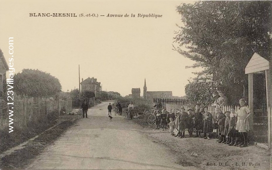 Carte postale de Le Blanc-Mesnil