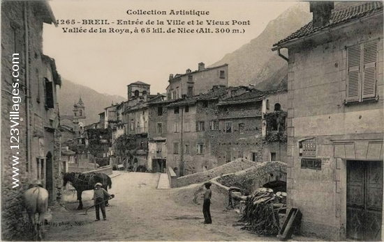 Carte postale de Breil-sur-Roya
