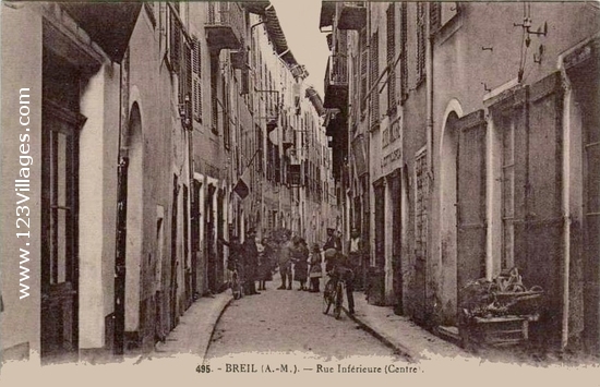 Carte postale de Breil-sur-Roya