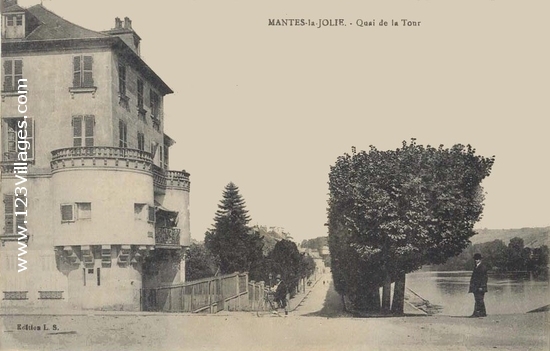 Carte postale de Mantes-la-Jolie