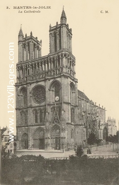 Carte postale de Mantes-la-Jolie