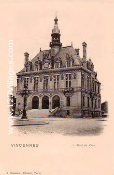 Carte postale de Vincennes