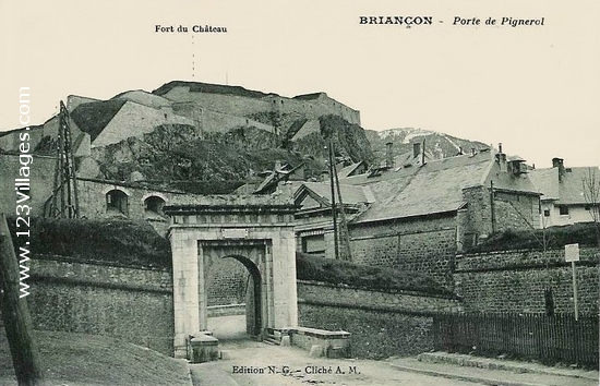 Carte postale de Briançon
