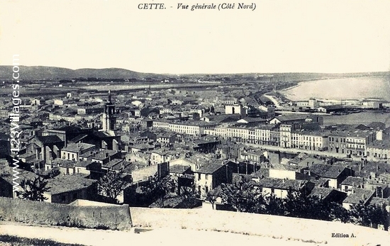 Carte postale de Sète