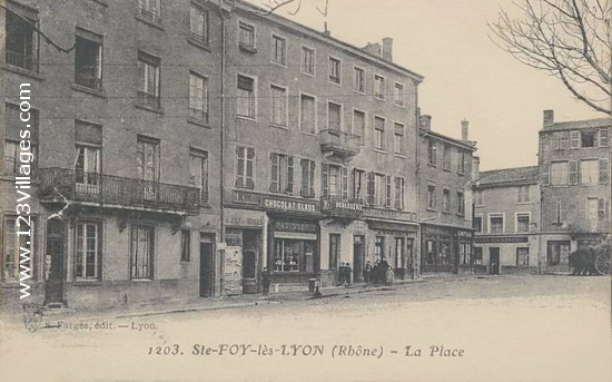 Carte postale de Sainte-Foy-lès-Lyon