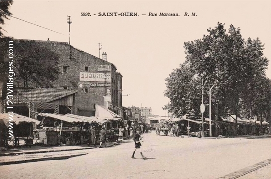 Carte postale de Saint-Ouen