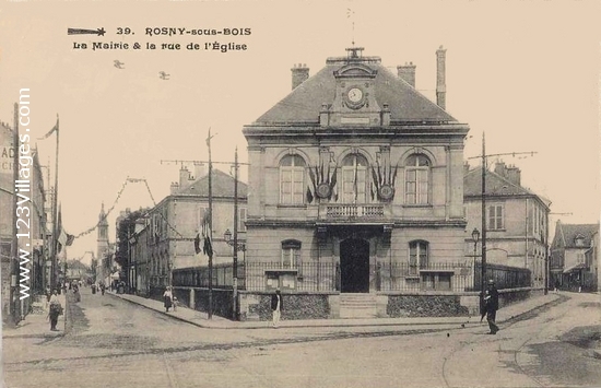 Carte postale de Rosny-sous-Bois