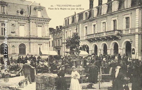 Carte postale de Villeneuve-sur-Lot