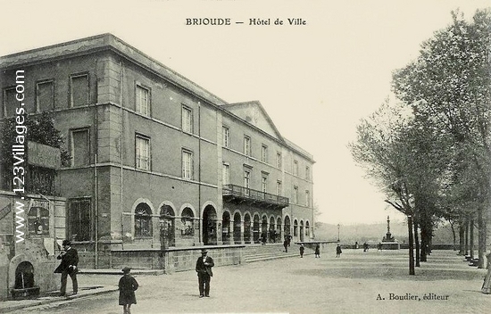 Carte postale de Brioude