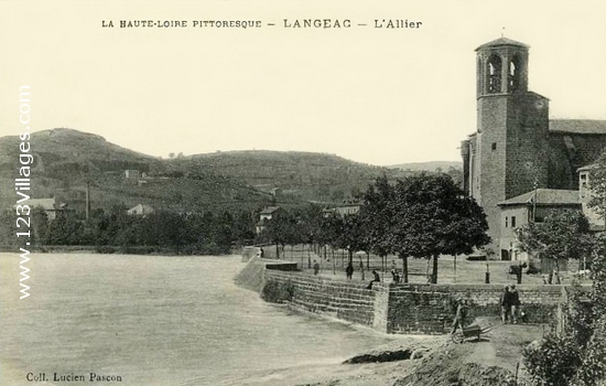 Carte postale de Langeac