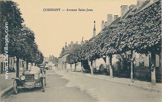 Carte postale de Corbigny