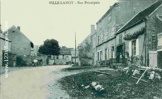 Carte postale de Ville-Langy
