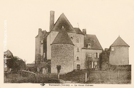 Carte postale de Verneuil
