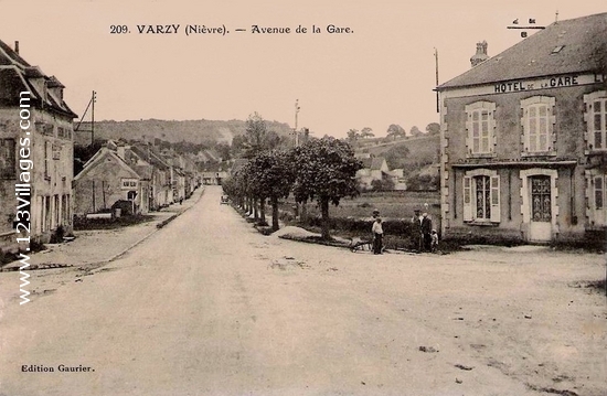 Carte postale de Varzy