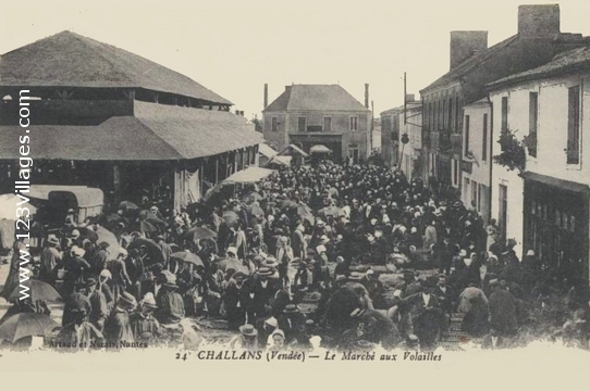 Carte postale de Challans