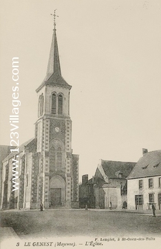 Carte postale de Genest-Saint-Isle