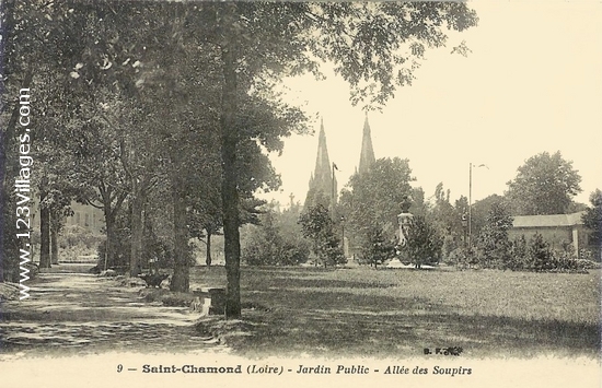 Carte postale de Saint-Chamond