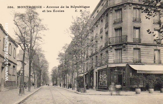 Carte postale de Montrouge