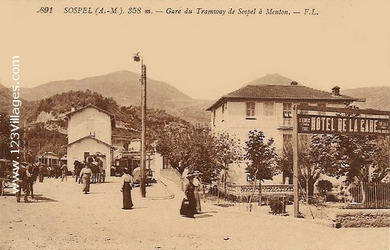 Carte postale de Sospel