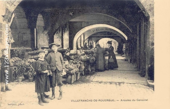 Carte postale de Villefranche-de-Rouergue