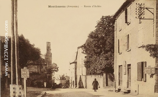 Carte postale de Montbazens