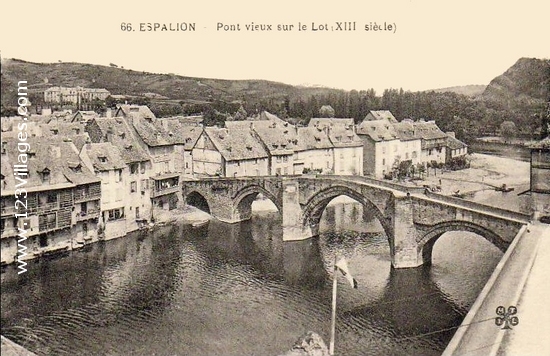 Carte postale de Espalion