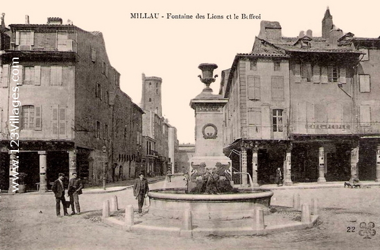 Carte postale de Millau