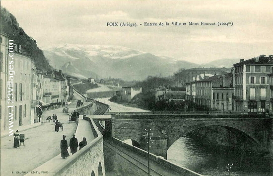 Carte postale de Foix