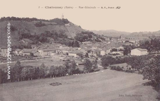 Carte postale de Châtonnay
