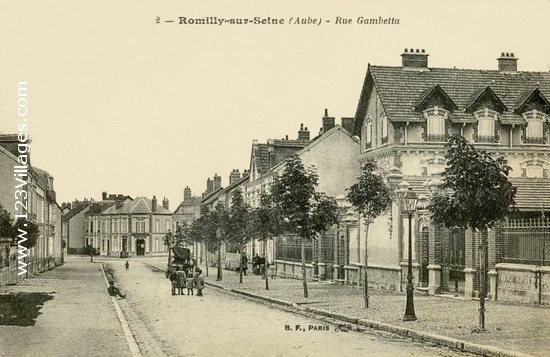 Carte postale de Romilly-sur-Seine
