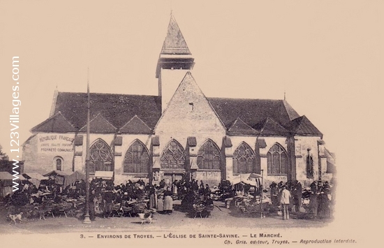Carte postale de Sainte-Savine