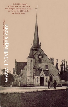 Carte postale de Saint-Julien-les-Villas