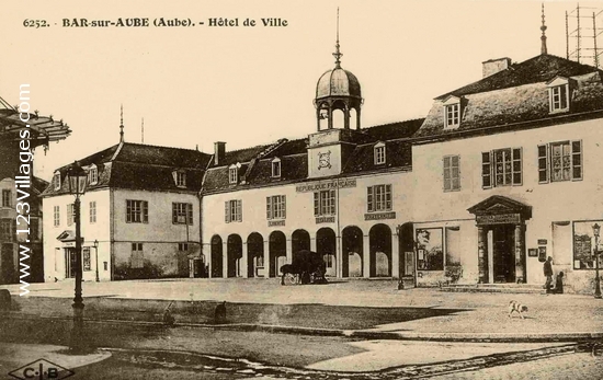 Carte postale de Bar-sur-Aube