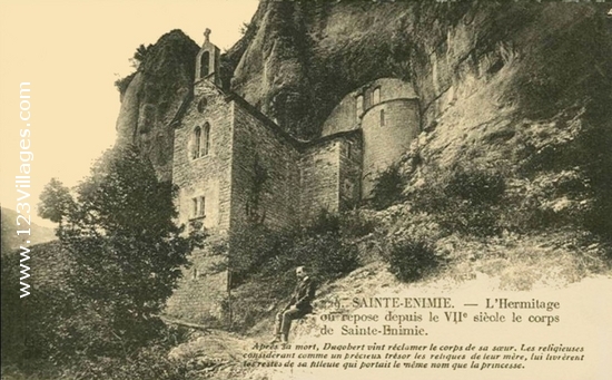 Carte postale de Sainte-Enimie