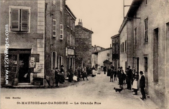 Carte postale de Saint-Maurice-sur-Dargoire