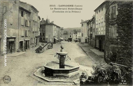 Carte postale de Langogne