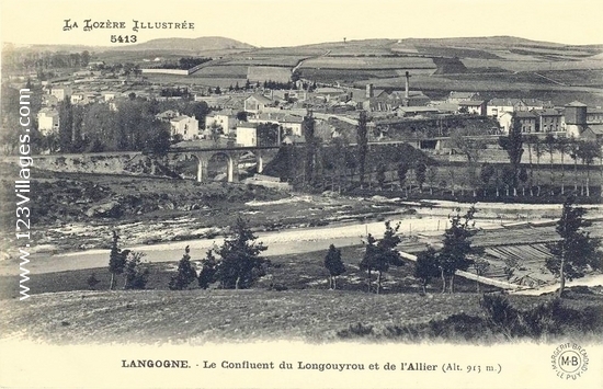 Carte postale de Langogne